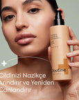 Routine+ Botanik Makyaj ve Yüz Temizleme Yağı 200 ml - Natural Face Cleanser & Makeup Remover for Sensitive Skin Routine+ Botanik Cleansing Oil - Natural Makeup Remover botanical cleansing oil, natural face cleanser, vegan skincare, sensitive skin friendly, makeup remover, cruelty-free beauty products, paraben-free, synthetic fragrance-free, PEG-free, gentle skincare, nourishing cleanser
