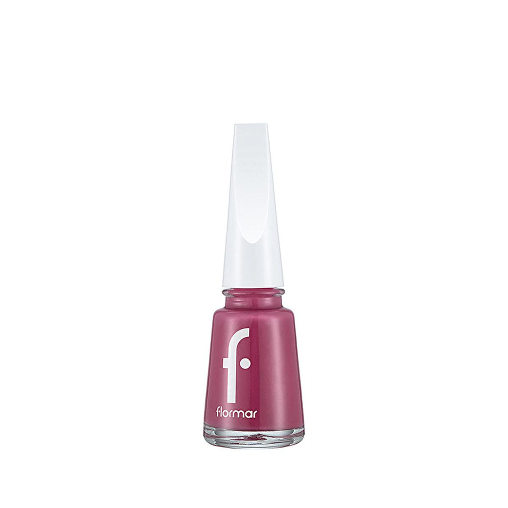 Flormar Nail Enamel Yoğun Pigmentli Oje - Long Lasting Nail Polish with Nail Care Benefits - Nail Polish
