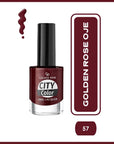 Golden Rose City Color Nail Lacquer Long-Wear Polish Shade 57