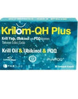 Krilom QH Plus: Krill Oil, Ubiquinol & PQQ - Antioxidant & Omega-3 Dietary Supplement for Heart & Brain Health (30 Softgels) Krilom QH Plus: Krill Oil, CoQ10 & PQQ - Heart & Brain Health Krill Oil supplement, Ubiquinol, CoQ10, PQQ supplement, Omega-3 supplement, Antioxidant supplement, Dietary supplement, Heart health supplement, Brain health supplement, Krill Oil, Ubiquinol (CoQ10), PQQ (Pyrroloquinoline quinone), Soft Gel Capsules, Dietary Supplement, Health Supplement, Omega 3, Antioxidant, Brain Health,