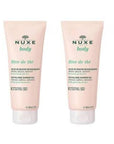 Nuxe Reve De The Revitalizing Shower Gel (2 x 200ml): Gentle, Vegan Formula with Green Tea for a Refreshing & Natural Cleanse Nuxe Reve De The Shower Gel: Revitalizing Green Tea & Vegan Formula Revitalizing Shower Gel, Nuxe Shower Gel, Green Tea Shower Gel, Vegan Shower Gel, Gentle Cleansing Shower Gel, Plant based shower gel, Refreshing body wash, Daily shower gel, Rhubarb shower gel, Natural shower gel, Shower Gel, Body Wash, Green Tea, Vegan, Gentle Cleansing, Plant based, Refreshing, Daily use, Rhubarb,