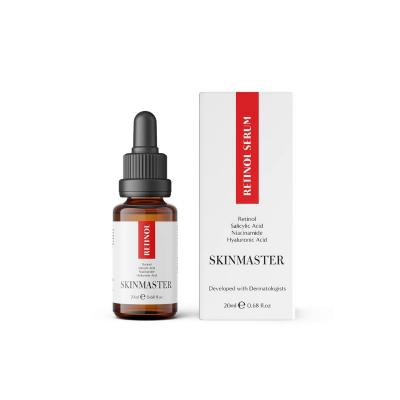 Skinmaster Retinol Serum 20 ml - Anti-Aging Skincare with Niacinamide for Smoother, Youthful Skin Skinmaster Retinol Serum - Anti-Aging & Acne Solution Retinol Serum, Anti-aging skincare, Acne treatment, Skin rejuvenation serum, Niacinamide skincare, Skincare for aging skin, Wrinkle reduction, Acne prevention, Moisturizing serum, Skin revitalization, Youthful skin, Glowing skin, Skincare essentials, Anti-aging products, Dermatologist-recommended, Skincare routine, Nighttime skincare, Sensitive skin solution