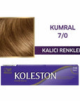 Wella Koleston Single Tüp Boya 7/0 Kumral - Long-Lasting Hair Dye for Vibrant Color - view 3