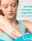 Gillette Venus Sensitive: Women's Razor for Smooth, Irritation-Free Shaving - Designed for Best Razor for Sensitive Skin Gillette Venus Sensitive: Razor for Smooth, Irritation-Free Skin Gillette Venus Sensitive, women's razor for sensitive skin, disposable razor women, razor for sensitive skin, smooth shave razor, irritation free shaving, women's shaving razor, best razor for women, female razor, women's razor, sensitive skin razor, disposable razor, shaving razor, smooth shave, irritation free, women's sha