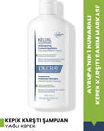 Ducray Anti-Dandruff Shampoo for Oily Scalp - Dermatologically Tested, 13.53 fl oz Ducray Anti-Dandruff Shampoo for Oily Scalp - 13.53 fl oz anti-dandruff shampoo, oily scalp treatment, dermatologically tested shampoo, dandruff control, scalp care, Ducray, hair care, scalp soother, probiotic-science technology, succinic acid, piroctone olamine, glycerin, monolaurin, bisabolol