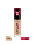 L'Oreal Paris Infaillible Foundation: 24H Long Lasting, High Coverage, Natural Rose 125 - Flawless, Even Skin Tone & Radiant Complexion L'Oreal Infaillible Foundation: 24H Coverage, Natural Rose Loreal foundation, long lasting foundation, high coverage foundation, 24 hour foundation, fresh wear foundation, natural rose foundation, foundation for imperfections, Loreal Infaillible, best long lasting foundation, even skin tone foundation, foundation, makeup, face makeup, beauty, cosmetics, long-wear, full cove