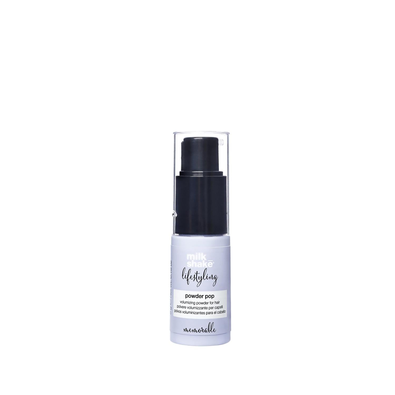 milk_shake Hair Volume Powder - Lifestyling Hacim Pudrası 5g - Lightweight Hair Volumizer for Fine or Limp Hair milk_shake Hair Volume Powder - Add Volume to Fine Hair hair volume powder, milk_shake Lifestyling, travel size hair styling, lightweight hair volumizer, hair texturizing powder, fine hair, limp hair, hair care, styling powder, volumizing powder, portable hair product, on-the-go styling