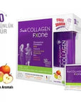 Suda Collagen FX One - Powerful 10,000mg Collagen Peptides Supplement for Joint & Tendon Health - Halal Certified, Apple Flavored Suda Collagen FX One: 10,000mg Collagen for Joints collagen supplement, joint health, tendon health, halal certified collagen, bovine collagen peptides, apple flavored collagen, joint support, tendon support, health supplements, wellness products, pain relief, active lifestyle, fitness supplements