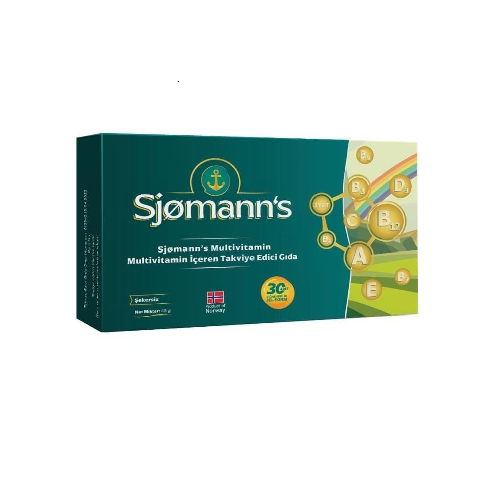 Sjomann's Multivitamin Supplement - Chewable Vitamins for Adults, Dietary Supplement, Vitamin and Mineral Supplement Sjomann's Multivitamin - Chewable Vitamins for Adults Multivitamin, Chewable Vitamins, Dietary Supplement, Vitamin and Mineral Supplement, Adult Vitamins, Health Supplements, Nutritional Supplements, Easy-to-Consume Vitamins, Convenient Health Products
