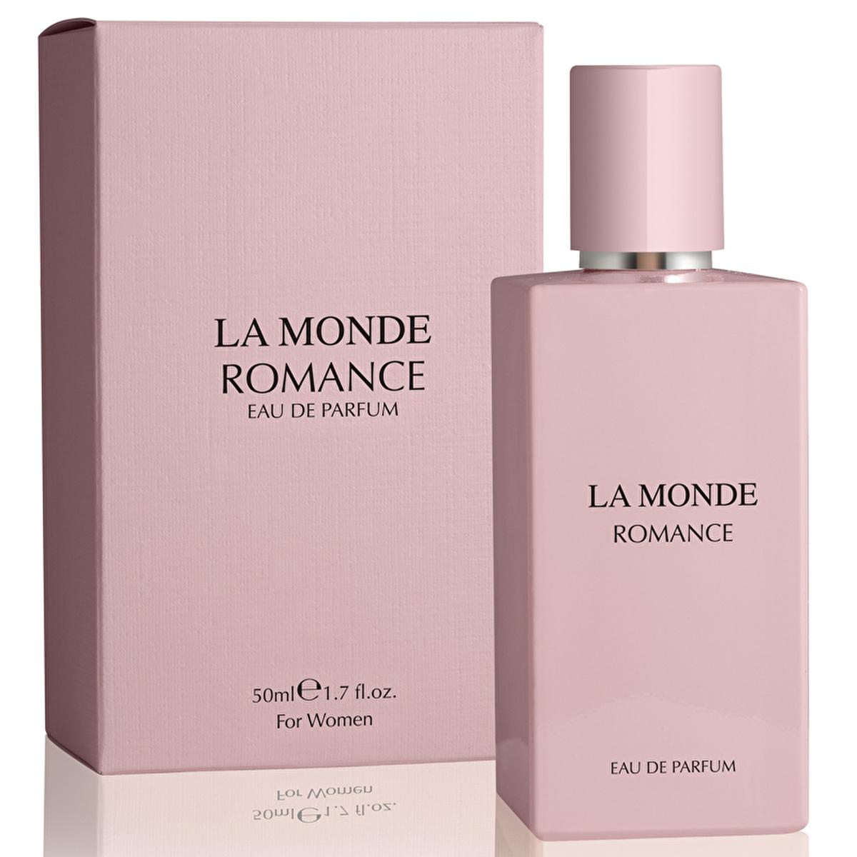 La Monde Romance: Captivating Women's Perfume | 50ml EDP | Floral, Romantic, & Long Lasting Scent of Jasmine, Vanilla, & Caramel La Monde Romance Perfume: Romantic Floral Scent | Women's EDP women's perfume, EDP perfume, floral perfume, romantic perfume, long lasting perfume, jasmine perfume, vanilla perfume, amber perfume, caramel perfume, La Monde Romance perfume, perfume, EDP, floral scent, romantic scent, jasmine, vanilla, amber, caramel, women's fragrance, fragrance, eau de parfum, sweet perfume, allur