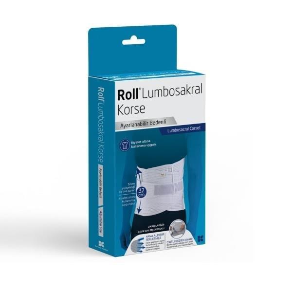 Roll Lumbosakral Korse - Adjustable Lower Back Support for Pain Relief Roll Lumbosakral Korse - Adjustable Lower Back Support Lumbosacral Corset, Lower back support, Adjustable orthopedic corset, Post-operative lumbar support, Back pain relief, Orthopedic support, Lumbar stabilization, Lower back pain relief, Post-surgery recovery support, Athletic support gear, Everyday back support