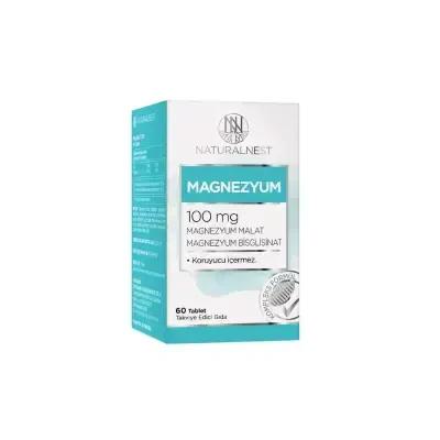 Naturalnest Magnesium Supplement 100mg - 60 Tablets | Magnesium Malate & Bisglycinate for Optimal Health Naturalnest Magnesium 100mg Supplement - 60 Tablets Magnesium Supplement, Dietary Magnesium, Magnesium Malate, Magnesium Bisglycinate, Natural Magnesium Supplement, Health Supplements, Dietary Supplements, Magnesium Deficiency, Health and Wellness, Natural Health Products
