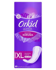 Orkid Extra Protection Extra Long Daily Panty Liners - 20 Count - Ultimate Odor Control, Absorbent, Breathable Feminine Hygiene Pads Orkid Extra Long Panty Liners - Daily Freshness & Protection daily panty liners, feminine hygiene pads, odor control panty liners, extra long panty liners, absorbent panty liners, breathable panty liners, daily protection pads, vaginal discharge protection, panty liners, feminine hygiene, odor control, extra long, absorbent, breathable, daily protection, vaginal discharge, wom