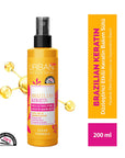 Urban Care Brazilian Keratin Hair Smoothing Milk: Heat Protection & Frizz Control, Vegan & UV Protection - Keratin Hair Treatment for Smooth, Straight Hair Urban Care Keratin Hair Smoothing Milk - Frizz Control & Heat Protect keratin hair treatment, hair straightening product, heat protectant spray, frizz control hair, vegan hair care, Brazilian keratin treatment, smoothing hair milk, marula oil hair, hair repair treatment, UV protection hair, keratin treatment, hair smoothing, heat protection, frizz contro