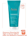 Avene Cleanance Mattifying Cleansing Gel for Oily & Acne-Prone Skin: Deep Pore Cleanser with Comedoclastin & Thermal Water- Gently Cleanses, Balances Oil & Reduces Blemishes Avene Cleanance Cleansing Gel: Oily & Acne-Prone Skin Cleanser cleansing gel, acne prone skin, oily skin cleanser, mattifying cleanser, face wash for oily skin, Avene Cleanance, blemish control cleanser, facial cleanser, skin cleansing gel, Comedoclastin cleansing gel, oily skin, acne treatment, face wash, skin care, blemishes, Comedocl