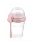 Qlux Yogurt Container with Topping Compartment L00812