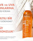 Avene SPF30 Sunscreen Body Oil - Water-Resistant, Non-Greasy Sun Protection for Sensitive Skin - view 2