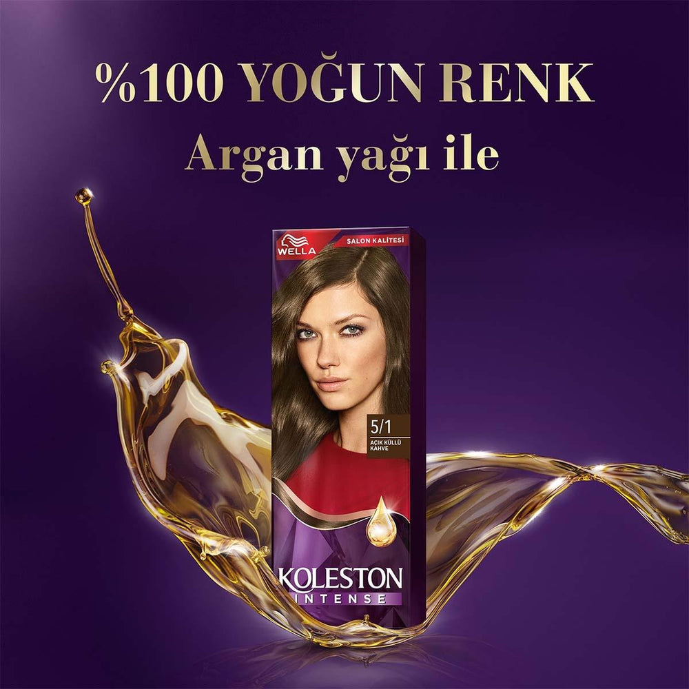 Wella Koleston Intense Hair Dye - 100% Grey Coverage, Long-Lasting Color with Argan Oil - view 6
