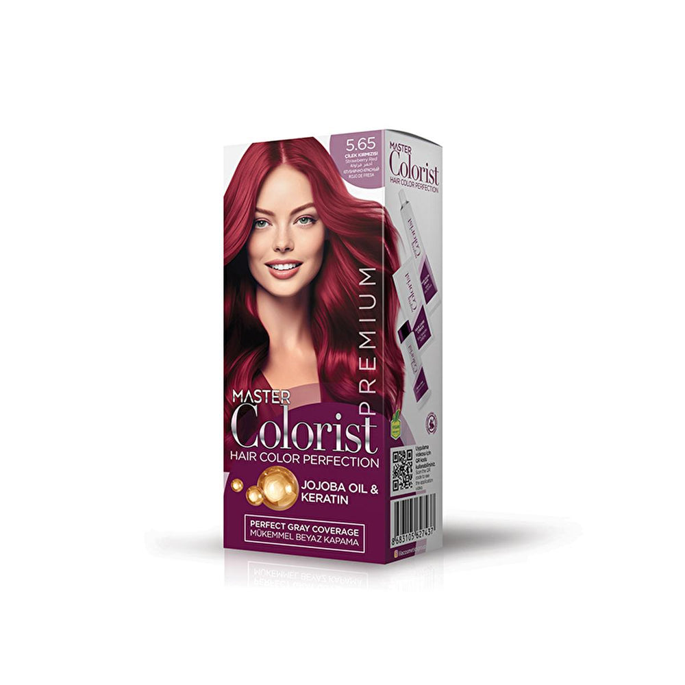 Master Colorist Premium Krem Saç Boyası - Nourishing Permanent Hair Color with Jojoba Oil - Hair Mask