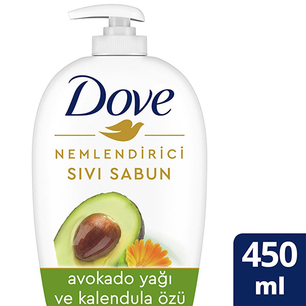 Dove Moisturizing Liquid Hand Soap with Avocado Oil & Calendula Extract - 15.22 fl oz - Gentle for Dry Skin - view 2