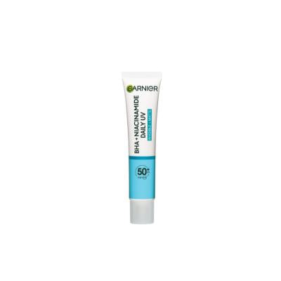 Garnier Daily Sunscreen Face Cream SPF 50+ - Non-comedogenic, Fragrance-free, BHA and Niacinamide for Acne-prone Skin Garnier Daily Sunscreen SPF 50+ Face Cream - Non-comedogenic & Fragrance-free Daily Sunscreen, SPF 50+ Face Cream, Non-comedogenic Sunscreen, Fragrance-free Face Cream, BHA and Niacinamide Sunscreen, Acne-prone Skin Care, Sensitive Skin Products, Skin Tone Improvement, Hyperpigmentation Treatment, UV Protection, Skin Care Essentials, Garnier Products