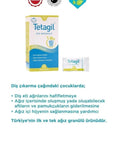 tetagil teething granules packaging, 36 sachets of tetagil teething solution Selinecza Tetagil Teething Granules - 36 Sachets Tetagil Teething Granules - 36 Sachets tetagil, teething granules, baby care, natural remedy, oral hygiene, parenting, baby health, sore gums, teething relief, ai-generated