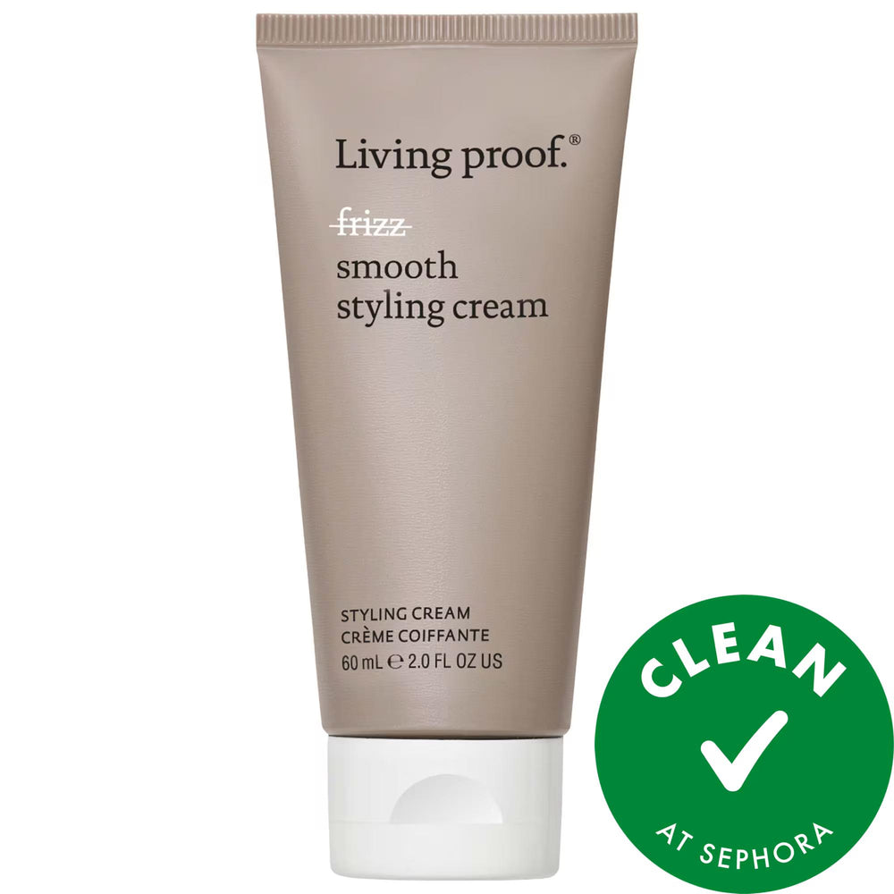 Mini No Frizz Smooth Styling Cream - Silicone-Free Hair Styling Cream for Frizz Control & Shine Mini No Frizz Smooth Styling Cream - Frizz Control & Shine hair styling cream, anti-frizz hair product, silicone-free hair care, heat protectant for hair, smoothing hair cream, cruelty-free hair products, frizz control, hair smoothness, medium hair, straight hair, wavy hair, curly hair, hair nourishment, clean beauty, mini size, travel size