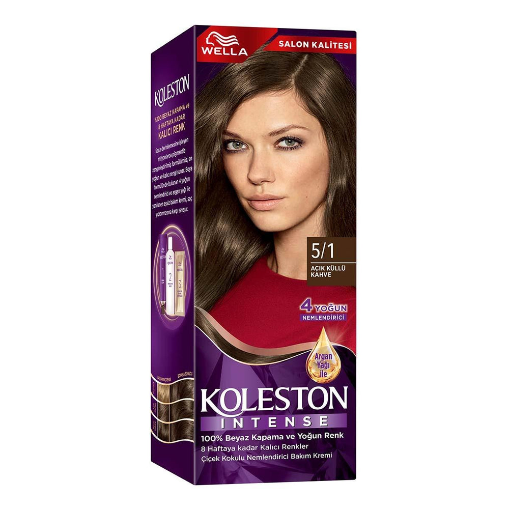 Wella Koleston Intense Hair Dye - 100% Grey Coverage, Long-Lasting Color with Argan Oil - view 5