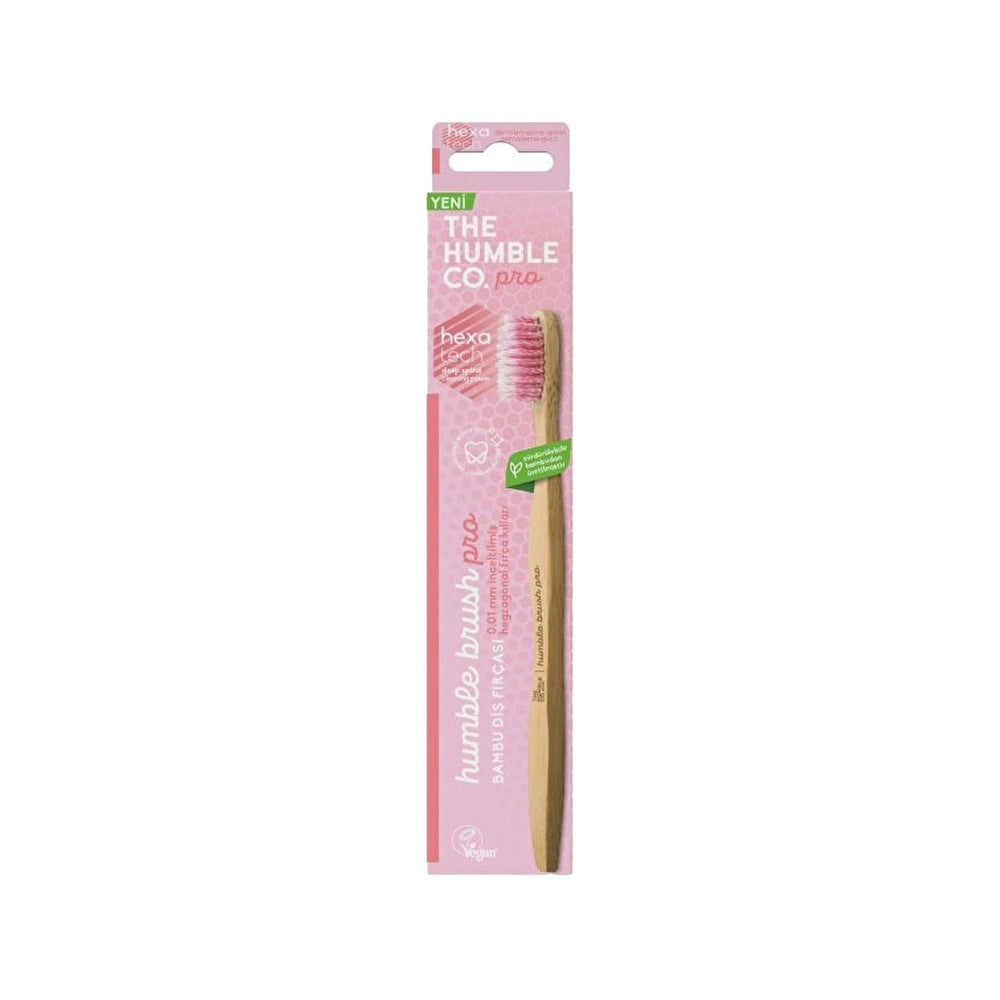 The Humble Co Pro Hexatech Adult Manual Toothbrush Soft Purple - Gentle Cleaning for Sensitive Teeth & Gums The Humble Co Pro Hexatech Soft Toothbrush - Gentle on Sensitive Teeth Manual toothbrush, Soft bristles toothbrush, Hexatech toothbrush, Adult toothbrush, Gentle toothbrush for sensitive teeth, Oral hygiene, Dental care, Sensitive teeth, Gums, Ergonomic design, Travel toothbrush, Portable toothbrush