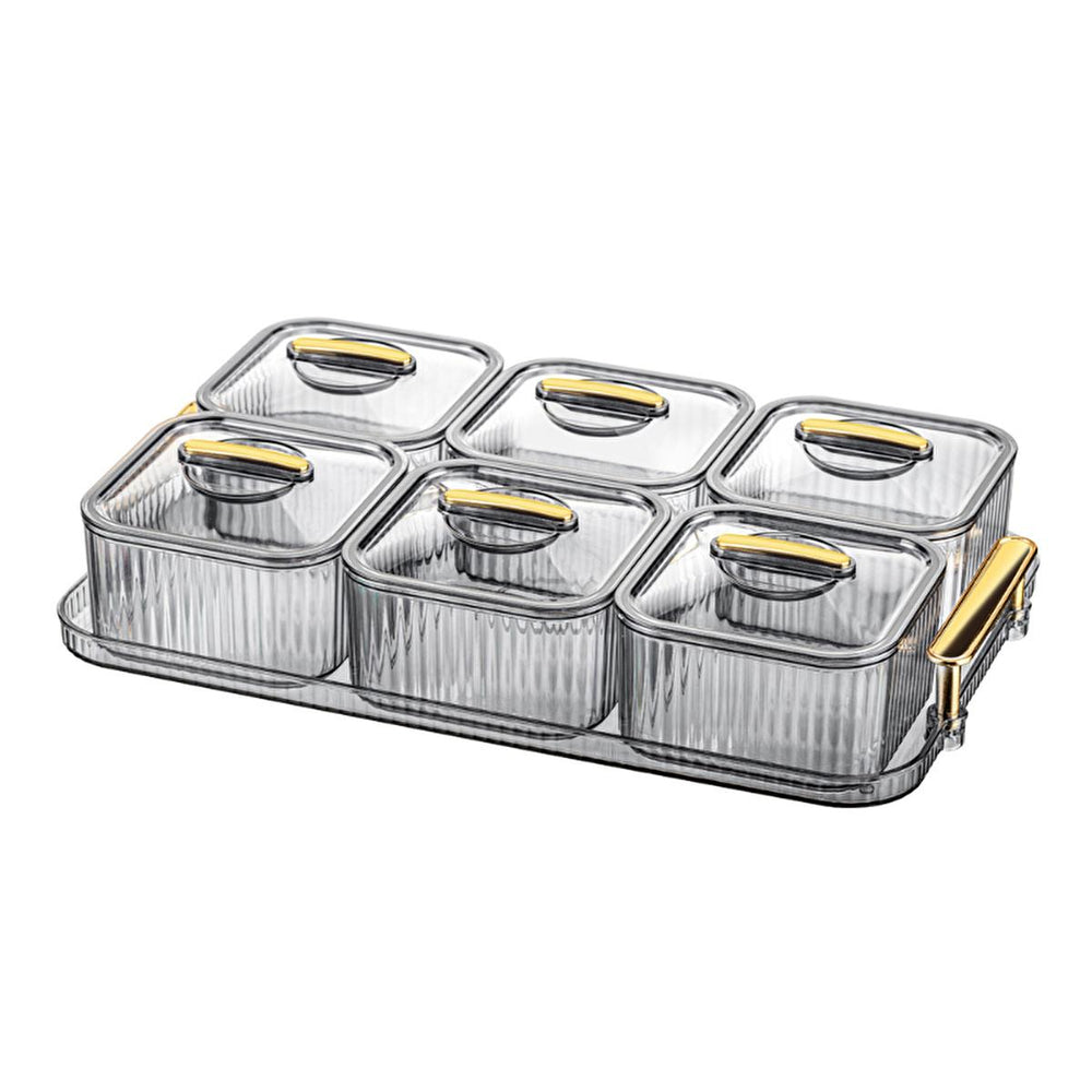 Bee Home Crystal Breakfast Set - Elegant Dining Tableware for Formal Breakfast Arrangements