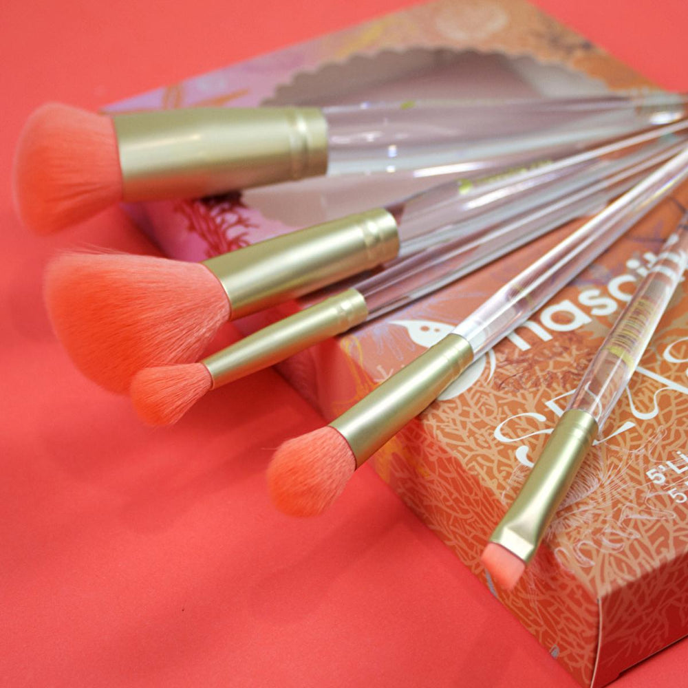 Nascita Pro Makeup Brush Set - 5 Piece Synthetic Brushes for Professional & Everyday Use - view 4
