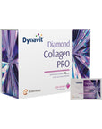 Dynavit Diamond Collagen Pro 30 Sachets - Premium Collagen Supplement with Hyaluronic Acid & Vitamin C for Skin Hydration and Anti-Aging Dynavit Diamond Collagen Pro - Best Collagen Supplement for Anti-Aging collagen supplement, hyaluronic acid supplement, anti-aging dietary supplement, skin health supplement, Type I Fish Collagen, Dynavit, Diamond Collagen Pro, beauty supplements, skincare supplements, health and wellness, dietary supplements, anti-aging skincare, skin hydration, youthful skin, radiant com