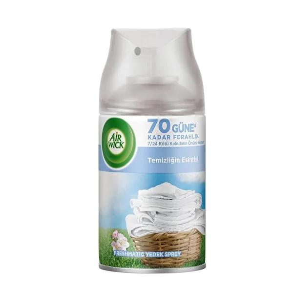 Air Wick Freshmatic Refill - Clean Linen Scent - Automatic Air Freshener Spray - Up to 70 Days of Freshness - Eliminate Odors Air Wick Freshmatic Refill - Clean Linen Scent - 70 Day Freshness Air Wick Freshmatic Refill, Automatic Air Freshener Refill, Oda Kokusu Yedek, Air Freshener Spray Refill, Long Lasting Air Freshener, Clean Linen Air Freshener, Automatic Odor Control, Room Freshener Refill, air freshener, home fragrance, odor eliminator, automatic spray, continuous fragrance, linen scent, clean scent,