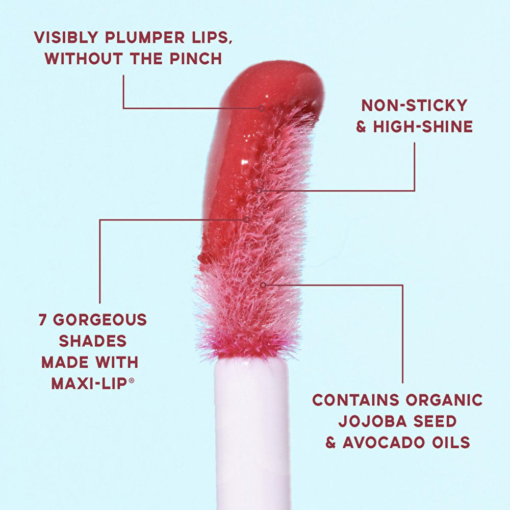 theBalm Instant Plump Your Pucker Lip Gloss: Volumizing, Hydrating, Non-Sticky Formula with Jojoba & Avocado Oil - Howdy Honey Shade theBalm Lip Plumper: Volumizing Gloss, Jojoba & Avocado Oil lip plumper, volumizing lip gloss, jojoba oil lip gloss, avocado oil lip gloss, non-sticky lip gloss, theBalm lip gloss, lip gloss Howdy Honey, natural lip plumper, plumping lip gloss, lip gloss, lip care, beauty, cosmetics, makeup, lip enhancement, lip volume, hydration, moisturizing lip gloss, non-sticky, comfortabl