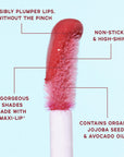 theBalm Instant Plump Your Pucker Lip Gloss: Volumizing, Hydrating, Non-Sticky Formula with Jojoba & Avocado Oil - Howdy Honey Shade theBalm Lip Plumper: Volumizing Gloss, Jojoba & Avocado Oil lip plumper, volumizing lip gloss, jojoba oil lip gloss, avocado oil lip gloss, non-sticky lip gloss, theBalm lip gloss, lip gloss Howdy Honey, natural lip plumper, plumping lip gloss, lip gloss, lip care, beauty, cosmetics, makeup, lip enhancement, lip volume, hydration, moisturizing lip gloss, non-sticky, comfortabl