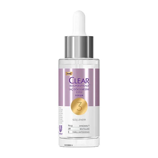 Clear Scalpceuticals Hair Loss Serum: Anti Hair Loss Treatment, Hair Strengthening & Revitalizer with Vitamins A, C, E, Niacinamide & Green Tea Extract Clear Hair Loss Serum: Anti Hair Loss Treatment & Strengthening hair loss serum, anti hair loss treatment, hair strengthening serum, scalp treatment for hair loss, hair growth serum, Clear hair serum, hair loss prevention, hair revitalizer, hair serum with vitamins, niacinamide hair serum, hair thinning, hair care, scalp care, vitamins for hair, green tea ex