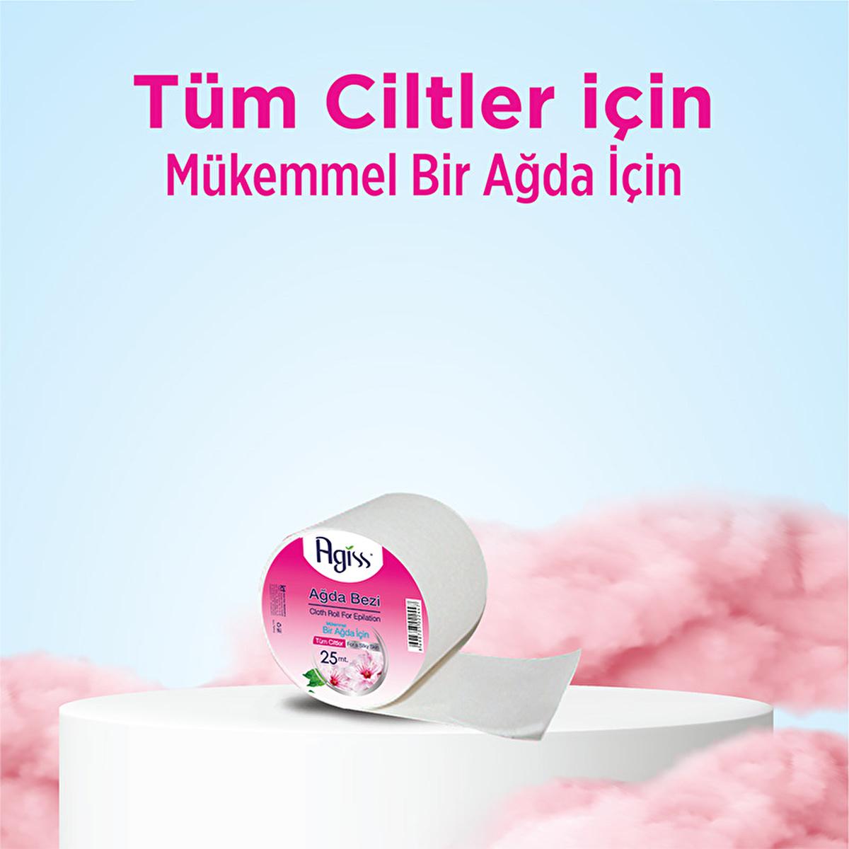 Agiss 25m Cotton Waxing Strip Roll for Effective Hair Removal - Gentle, Convenient, At-Home Waxing Solution Agiss 25m Waxing Strip for Hair Removal waxing strip, hair removal, at-home waxing, cotton waxing strip, 25m waxing strip roll, hair removal solution, waxing at home, sensitive skin, natural hair removal, salon-like experience, convenient hair removal