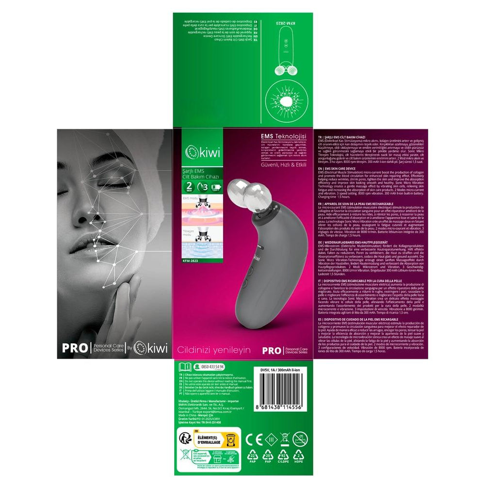 Kiwi KFM-2823 EMS Facial Device, Pores