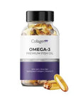 Collagen Forte Premium Omega 3 1000 mg Softgel Capsules - Supports Heart Health & Skin Elasticity Collagen Forte Omega 3 1000 mg Softgels - Heart Health & Skin Support Collagen Supplement, Omega-3 1000 mg, Softgel Capsules, Premium Dietary Supplement, Omega-3 Fatty Acids, Heart Health Support, Skin Elasticity Support, Joint Health Support, Cardiovascular Health, Brain Function Support, Health and Wellness, Dietary Supplements, Omega-3 Supplements