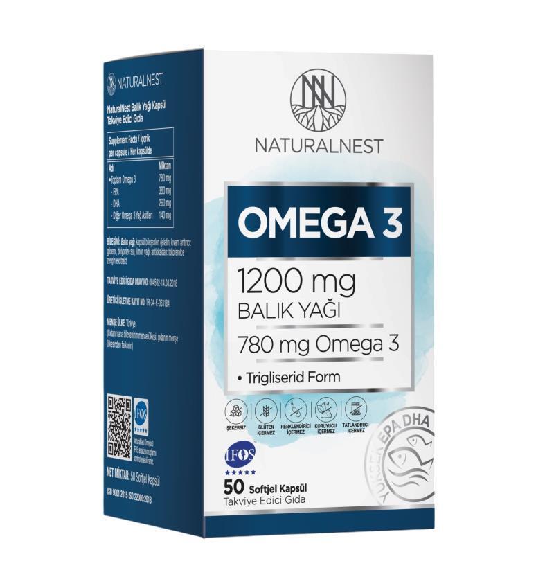 NaturalNest Omega 3 1200mg: High Potency Fish Oil Capsules - EPA 380mg & DHA 260mg - Supports Heart & Brain Health NaturalNest Omega 3: High Potency Fish Oil for Heart & Brain Omega 3 supplement, Fish oil capsules, EPA DHA supplement, Omega-3 fatty acids, Heart health supplement, Brain health supplement, NaturalNest Omega 3, Omega 3 1200mg, Fish oil 780mg Omega 3, EPA 380mg DHA 260mg, Omega 3, Fish oil, EPA, DHA, Heart health, Brain health, Cardiovascular health, Cognitive function, Vision health, Health su