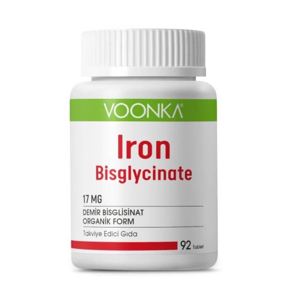 Voonka Iron Bisglycinate 92 Tablet - Highly Bioavailable Iron Supplement for Healthy Iron Levels Voonka Iron Bisglycinate 92 Tablet - Best Iron Supplement Iron Supplement, Iron Bisglycinate, Dietary Supplement, Health Supplement, Iron Deficiency, Fatigue Relief, Energy Boost, Health and Wellness, Nutrition, Supplements, Voonka