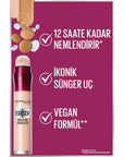 Maybelline Instant Anti Age Eraser Concealer - High Coverage, Anti-Aging Makeup with Goji Berry Maybelline Concealer for Dark Circles & Fine Lines Concealer, Anti-aging makeup, High coverage concealer, Goji berry skincare, Maybelline Instant Anti Age Eraser, Makeup, Cosmetics, Beauty Products, Skincare, Dark circle concealer, Fine line concealer, Flawless finish, Brightening concealer, Easy application concealer
