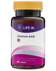 Life In Selenium - Vitamin C, A & Selenium Dietary Supplement Tablet for Immunity & Antioxidant Support - Adults & Kids 11+ Life In Selenium - Vitamin C & Selenium Supplement for Immunity Vitamin C supplement, Immunity booster, Antioxidant supplement, Vitamin A supplement, Selenium dietary supplement, Dietary Supplement Tablet, Health and Wellness, Immune System Support, Antioxidant Support, Healthy Skin, Healthy Hair, Healthy Nails, Adults, Children over 11