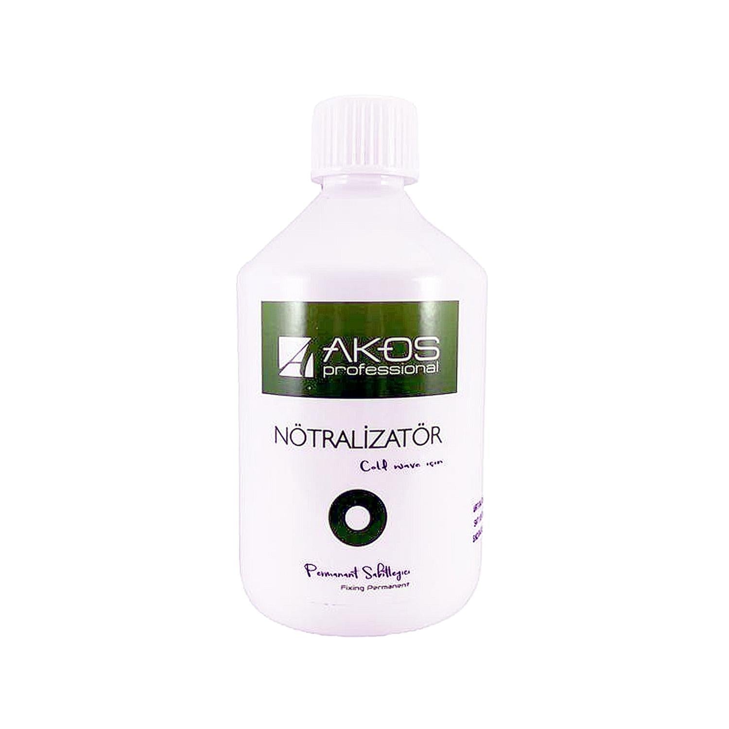 Akos Hair Neutralizer & Stabilizer 500ml - Professional Hair Care for Chemically Treated Hair Akos Hair Neutralizer - Professional Hair Care hair neutralizer, permanent hair care, hair stabilizer, chemical hair treatment, professional hair products, hair care for chemically treated hair, salon essentials, hair treatment stabilizer, long-lasting hair color, hair texture maintenance