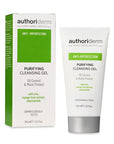 Authoriderm: Gentle Cleansing Gel for Oily & Combination Skin - Control Shine, Minimize Pores, Purifying Facial Wash, Reduce Sebum - 150ml Authoriderm Cleansing Gel: Oily Skin? Control Shine & Purify! cleansing gel for oily skin, facial cleanser for combination skin, shine control cleanser, purifying facial wash, sebum control cleanser, gentle face wash oily skin, Authoriderm cleansing gel, oil control face wash, pore cleansing gel, face wash for oily and acne prone skin, facial cleanser, oily skin care, co