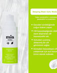 Mia Klinika Panthenol Face Moisturizing Mask - Hydrating Anti-Aging Night Mask with Panthenol Mia Klinika Panthenol Night Mask for Hydrated Skin face moisturizing mask, anti-aging night mask, hydrating face mask, Panthenol face mask, anti-wrinkle face care, skincare, night mask, hydration, anti-aging, Panthenol, jel formula, antioxidant protection, youthful skin, radiant complexion, skincare routine, beauty products, cosmetics
