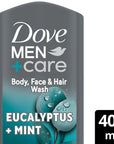 Dove Men+Care Eucalyptus & Mint Body Wash 400 ml