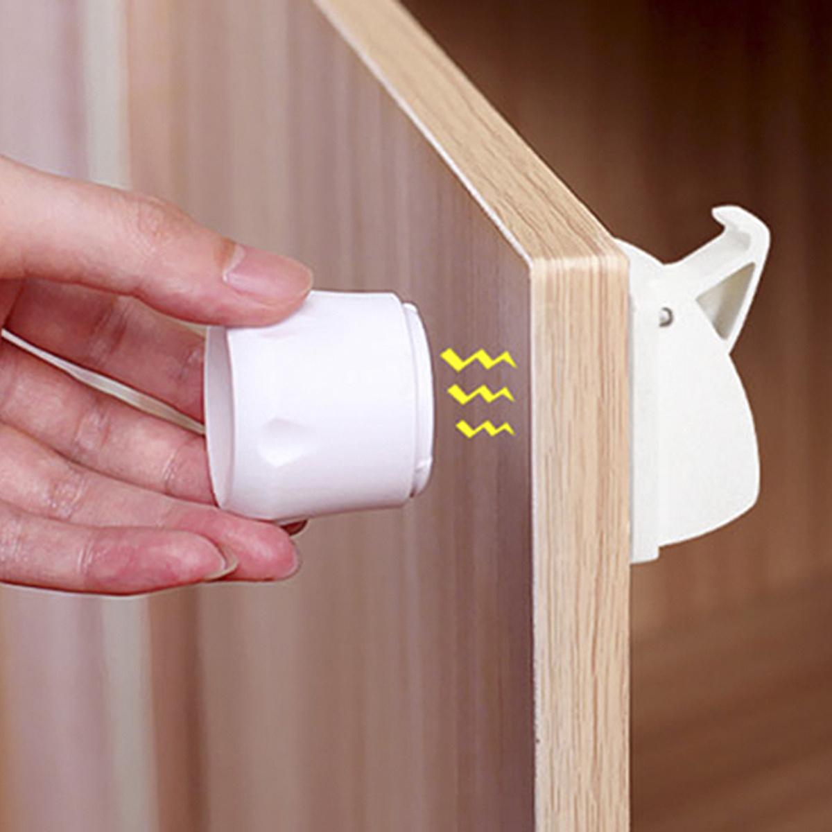Miny Baby Safety Lock - Magnetic Cabinet & Drawer Lock for Childproofing Miny Baby Safety Lock - Secure Your Home baby safety lock, childproofing, cabinet lock, drawer lock, magnetic lock, safety measures for toddlers, child safety products, baby proofing, safety locks for cabinets, toddler safety, baby safety products, home safety, nursery safety, parenting essentials