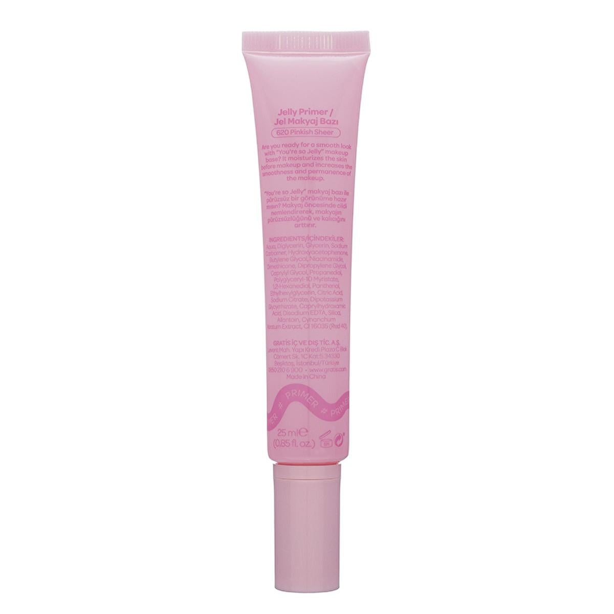 Beaulis Fun You're So Jelly Makyaj Bazı 620 Pinkish Sheer Makeup Base - Long Lasting, Hydrating, and Easy to Apply Beaulis Makeup Base for Flawless, Long-Lasting Look Makeup Base, Jelly Makeup Base, Beaulis Fun You're So Jelly Makyaj Bazı, Pinkish Sheer Makeup Base, Long-lasting Makeup, Hydrating Makeup Base, Easy to Apply Makeup, Suitable for All Skin Types, Beauty Essentials, Makeup Must-Haves, Beaulis, Cosmetics, Beauty Products, Skincare, Makeup Prep, Flawless Finish