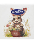 Alouette Spring Bunny Cocktail Napkins 26x26cm 20-Pack